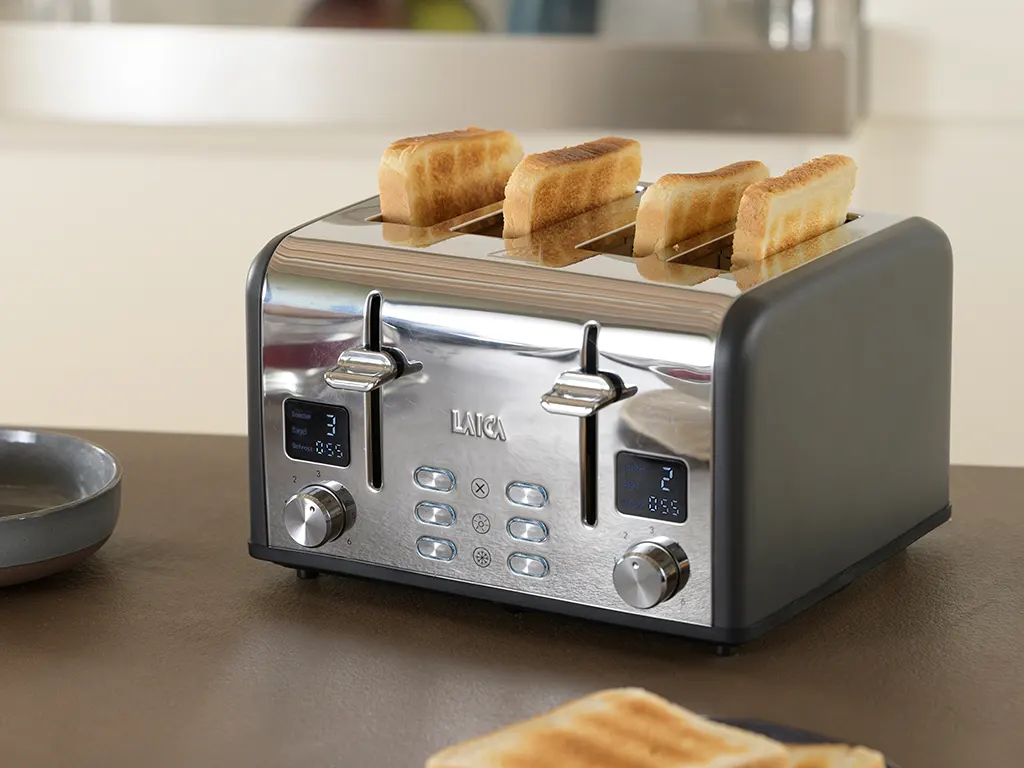 ISEO 4 slice digital toaster LAICA